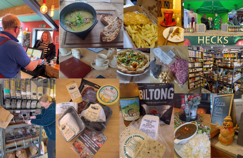 Somerset foods collage