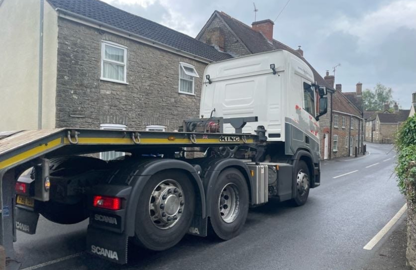 large truck filling A357